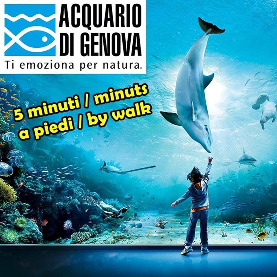 Casa Boccanegra "Aquarium" - Free Public Parking 5 Min By Car Genova Eksteriør bilde